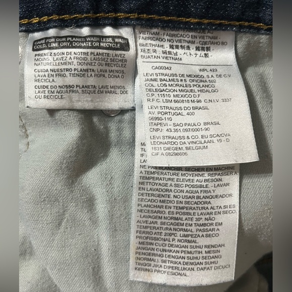 Men’s Levi Strauss & CO. 569 Blue Jeans - Picture 5 of 7
